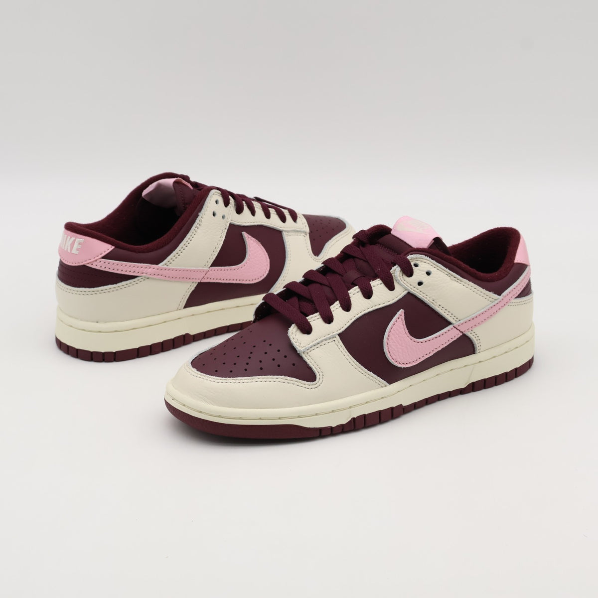 DR9705-100 Nike Dunk Low Valentine's Day 2023 Sail Beige Pink Brown Chocolate