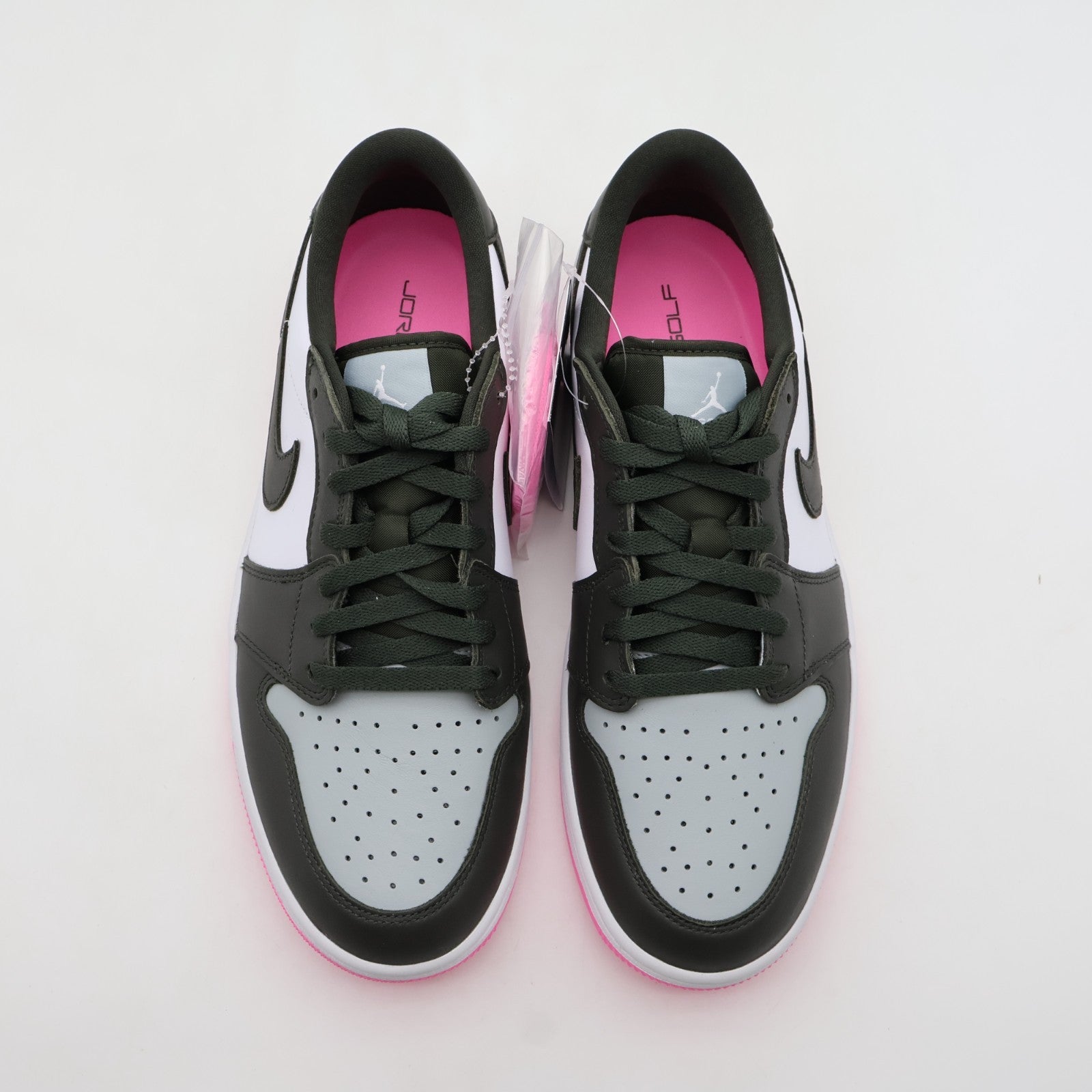 DD9315-119 Nike Air Jordan 1 Low Golf White Light Pumice Pink Glow (Men's)