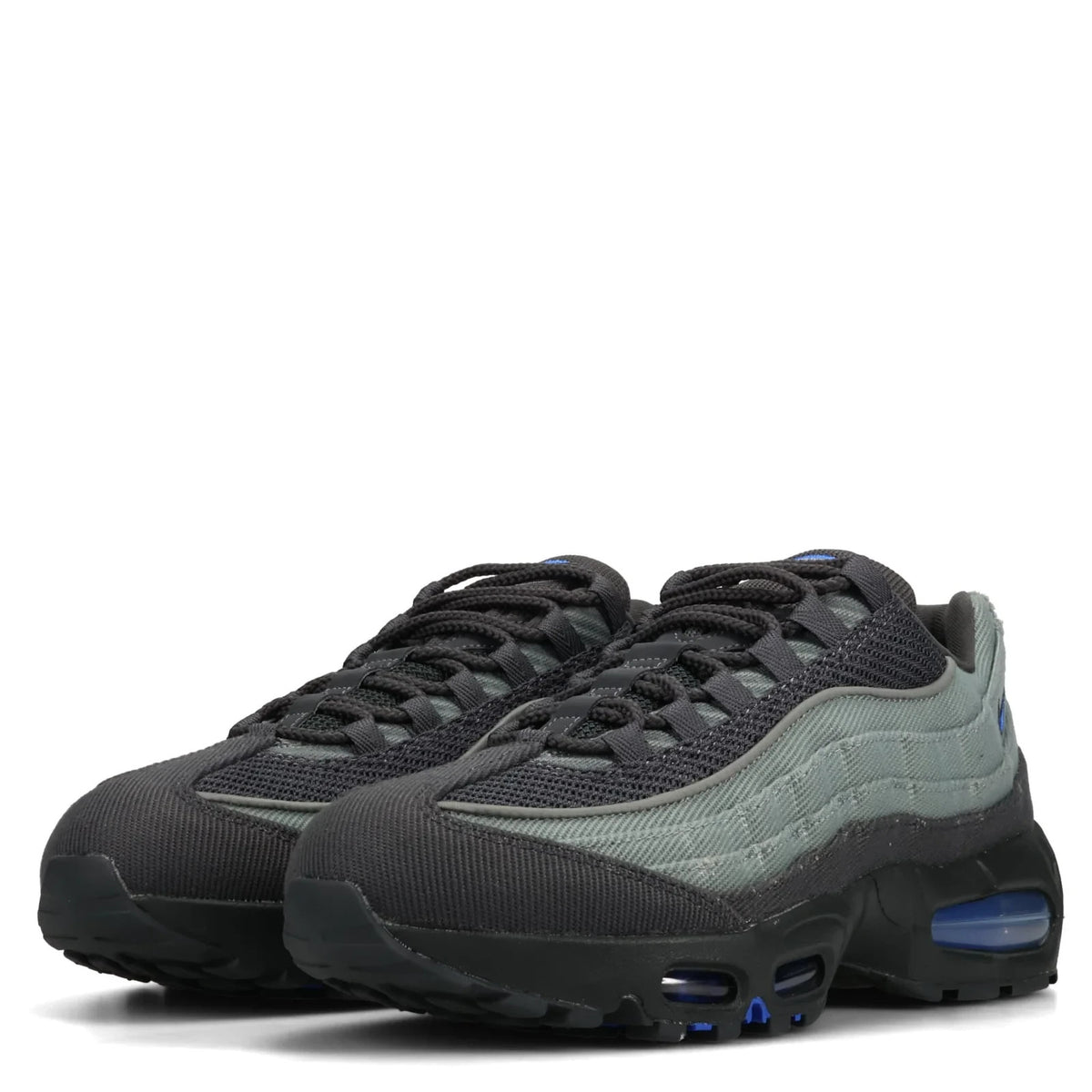 IM9605-002 Nike Air Max 95 Big Bubble Denim "Smoke Grey/Race Blue" (Men's)