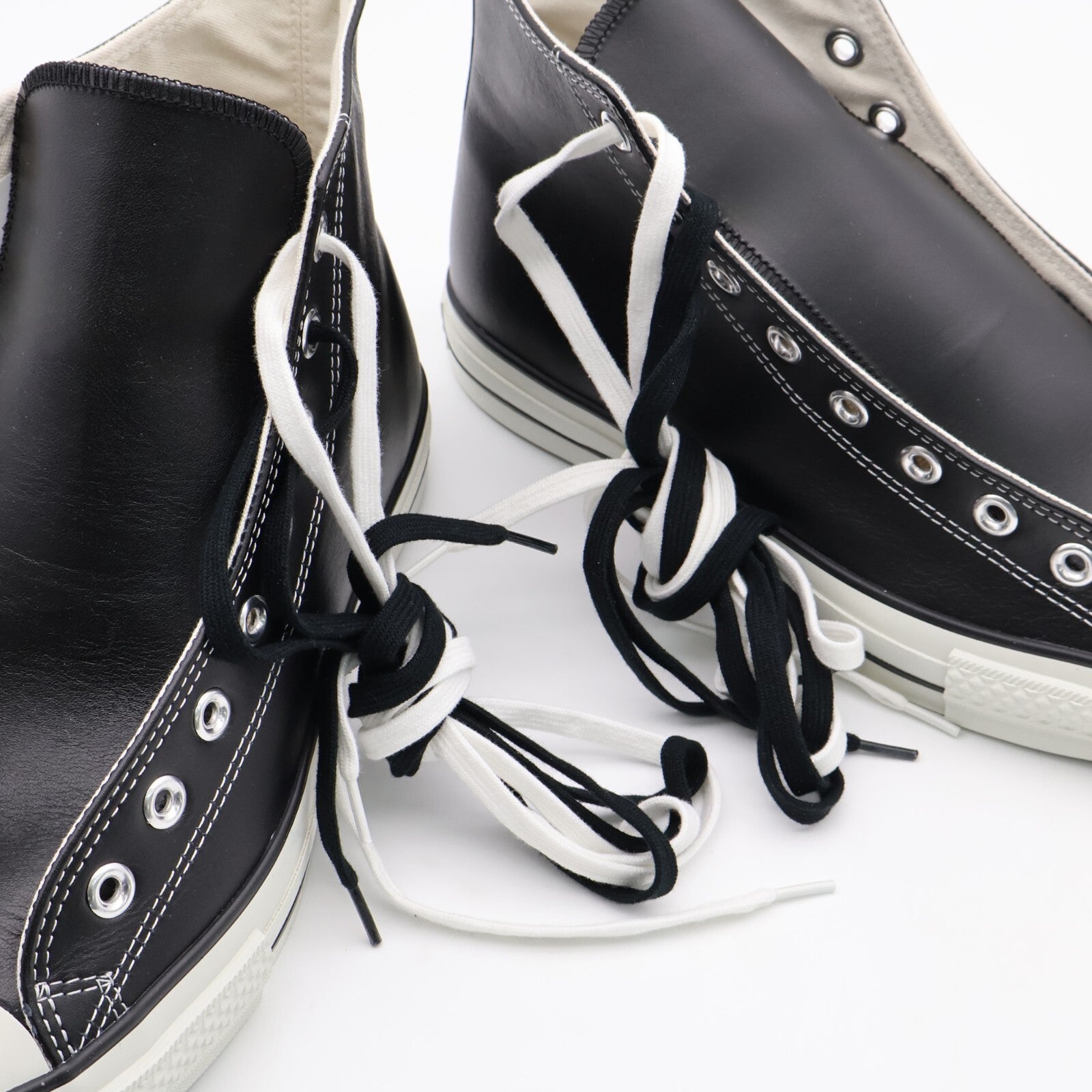 31311330 BILLY'S Converse Leather All Star J Hi Black (Men's)