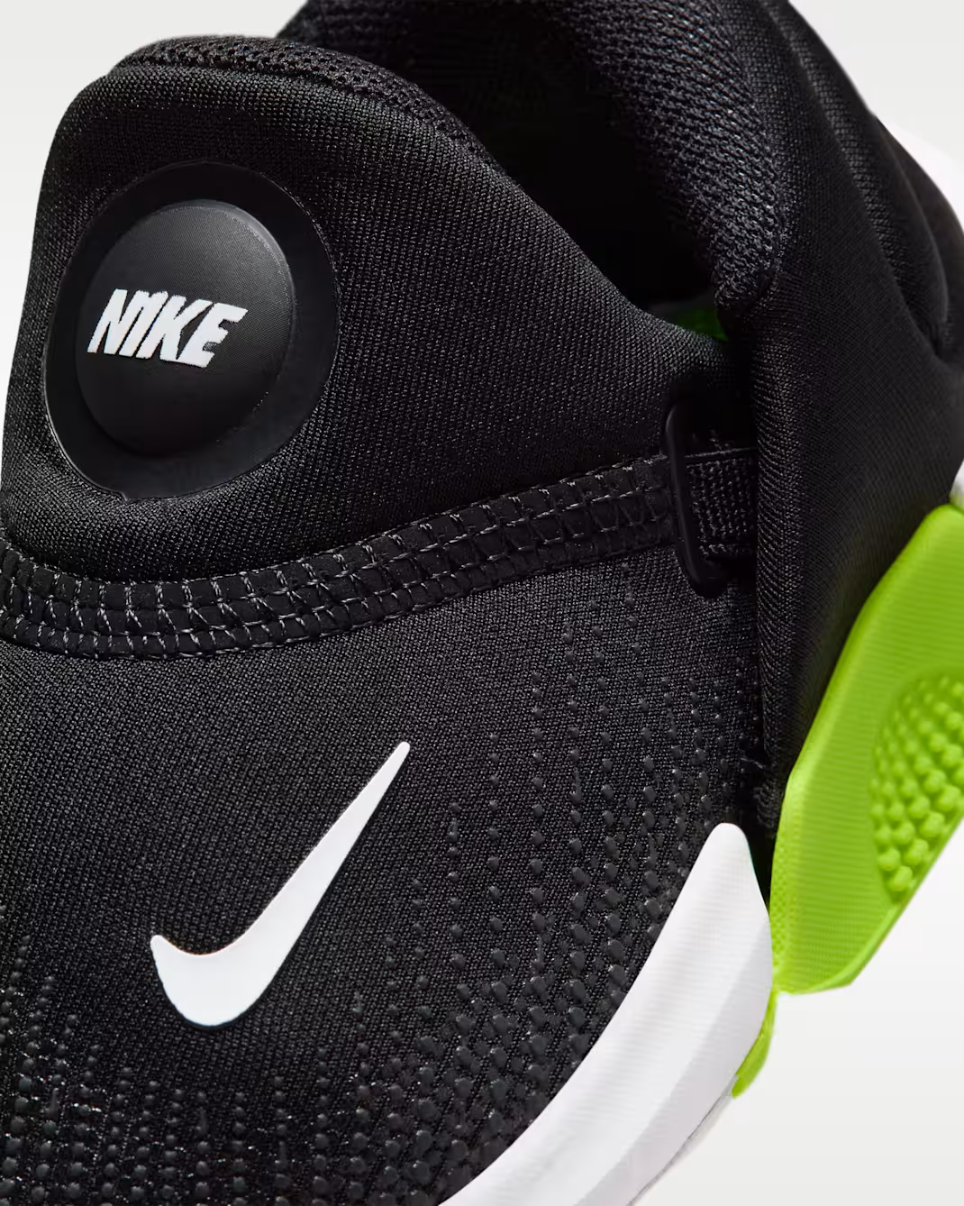 IB3362-001 Nike TD Swoosh Go "Black/Volt/Anthracite/White" (Toddler)