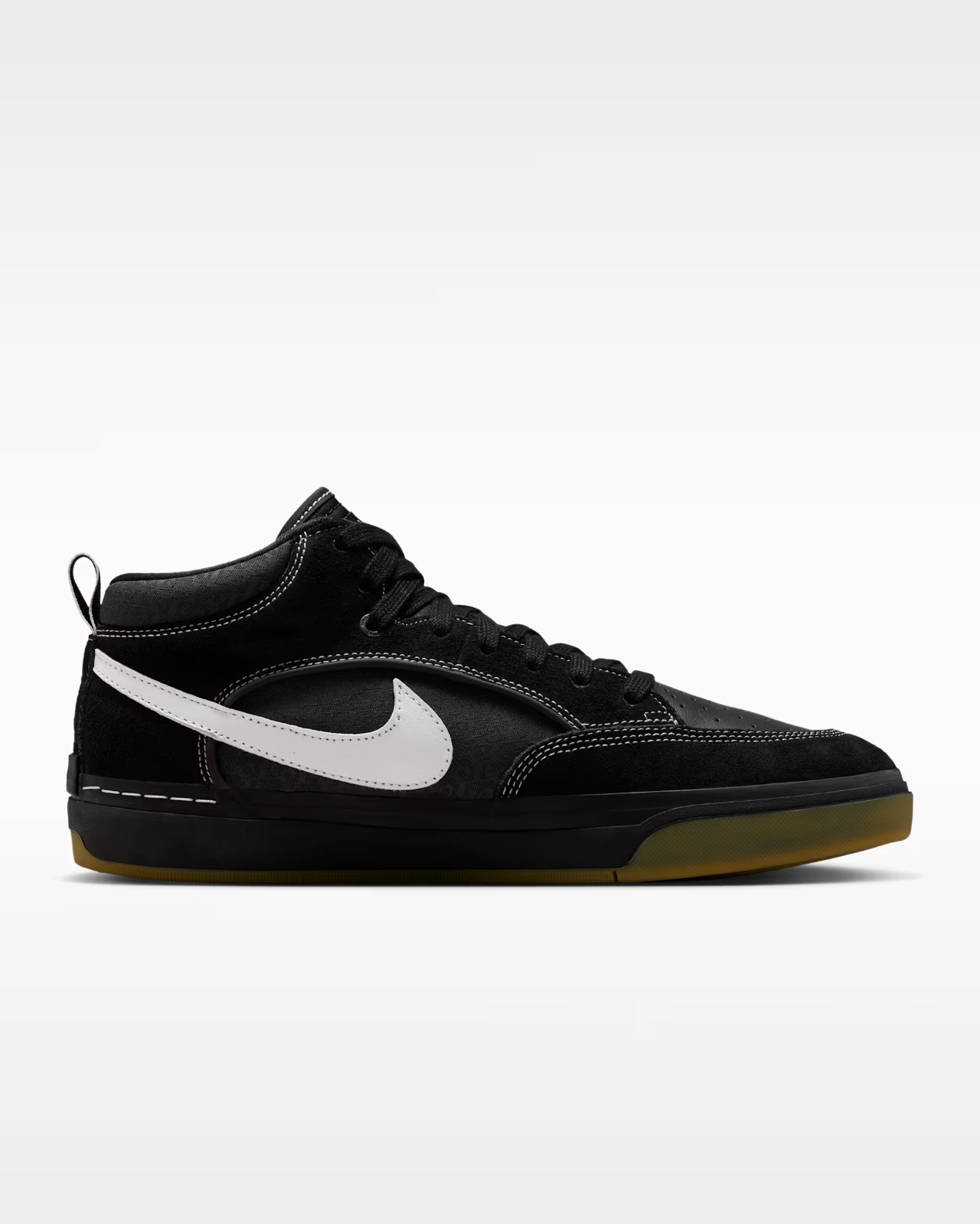 DX4361-005 Nike SB React Leo "Black/Gum" (Men's)