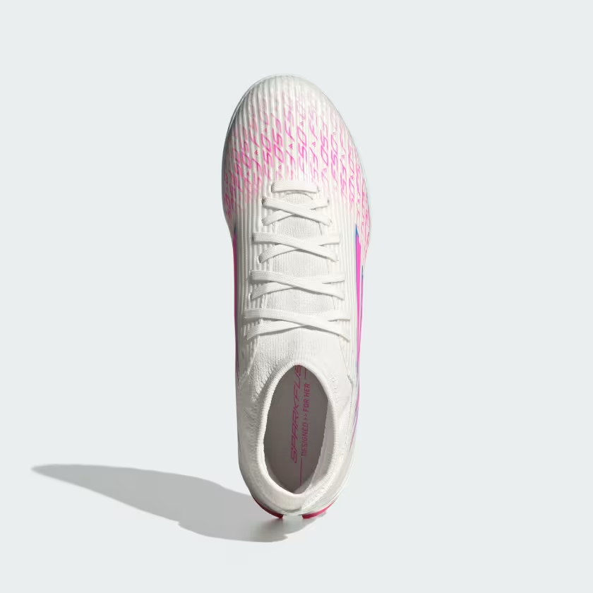 JR6926 adidas F50 Sparkfusion League Turf Cloud White Lucid Pink Cloud (Women's)