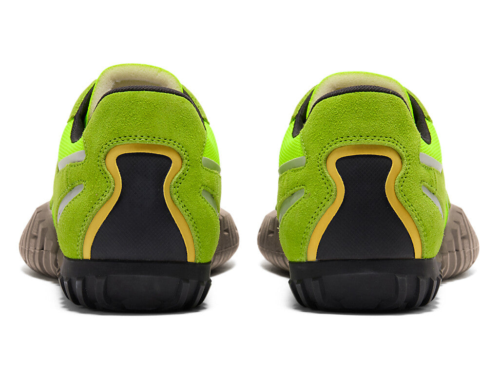 1183C165-750 Onitsuka Tiger Duck Tiger Trainer Safety Yellow Pure Silver (Men's)