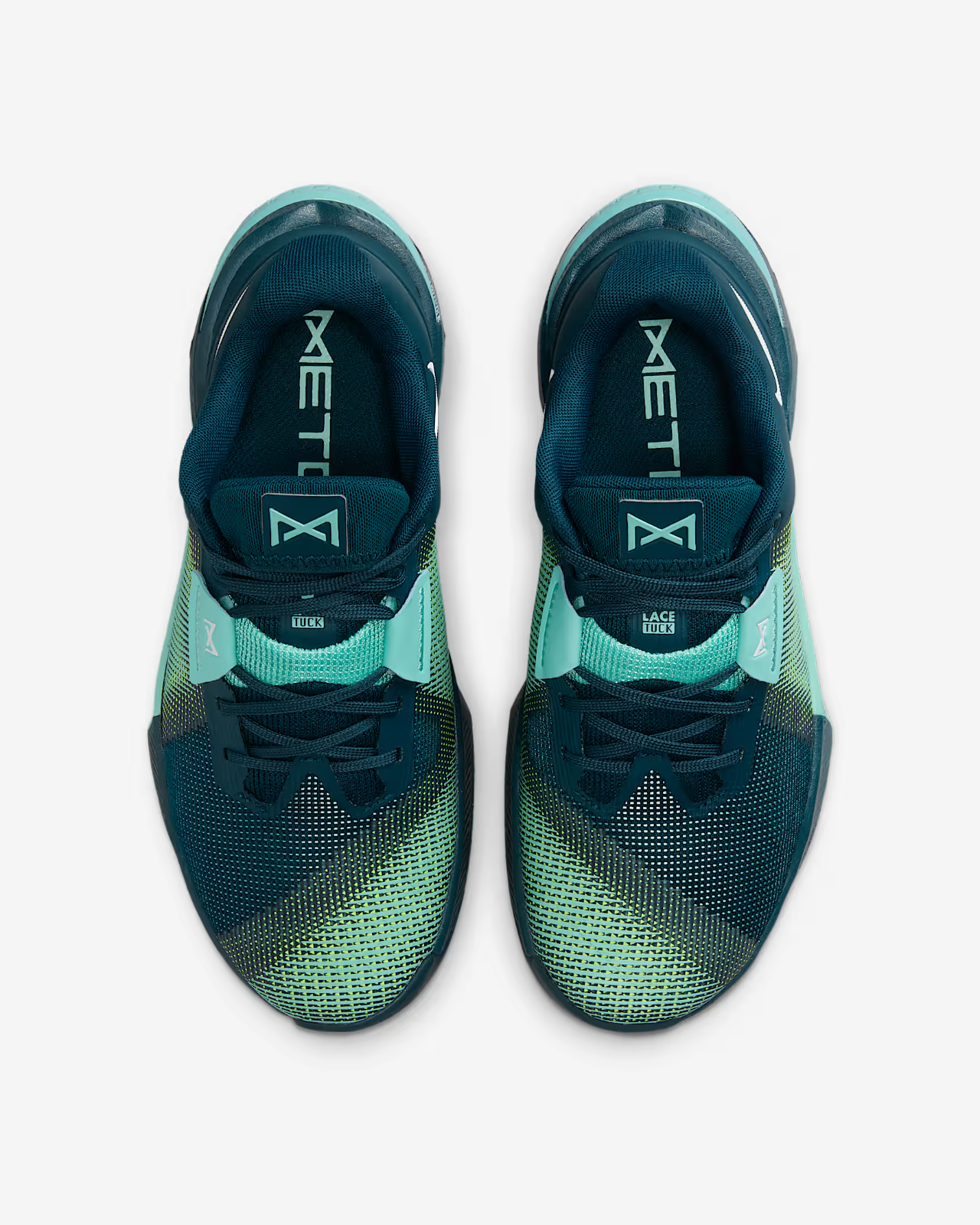 HQ2620-300 Nike Metcon 10 Midnight Turquoise Bleached Turquoise Volt (Women's)