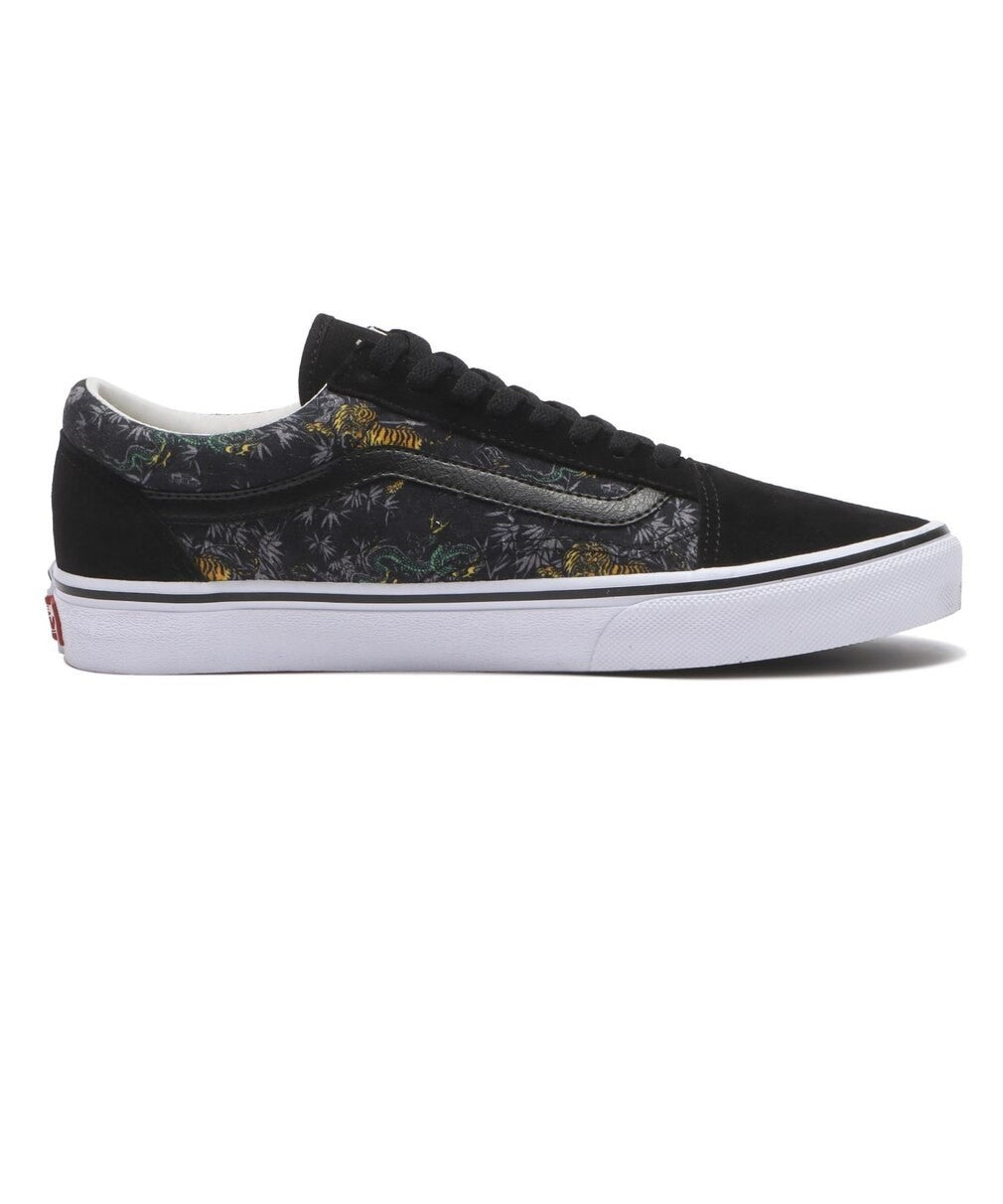 705933-0002 Vans Old Skool "Black/Aloha" (V36CF ALH)