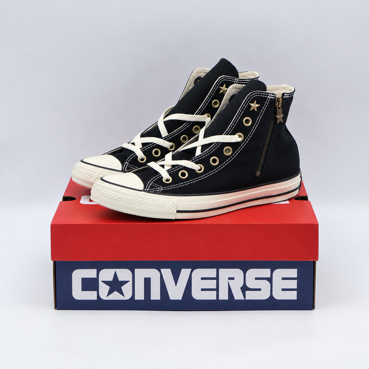 31316032 Converse All Star Starzip Hi Black (Men's)
