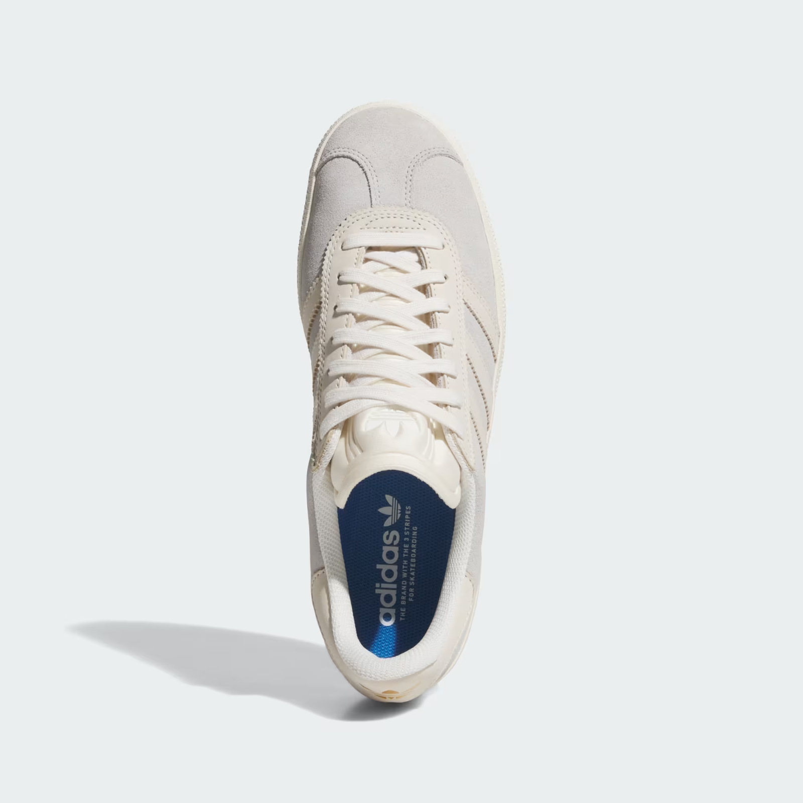 JQ3723 adidas Originals Gazelle ADV Grey Two Chalk White Gold Metallic (Men's)