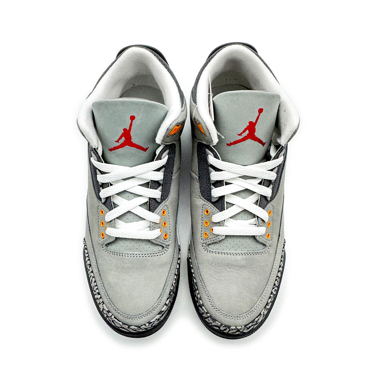CT8532-012 Nike Air Jordan 3 Retro Cool Grey Silver Light Graphite Orange Peel