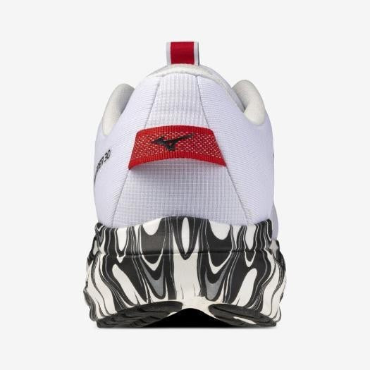 J1GU262381 Mizuno Wave Rider 30 "White/Black/Red"