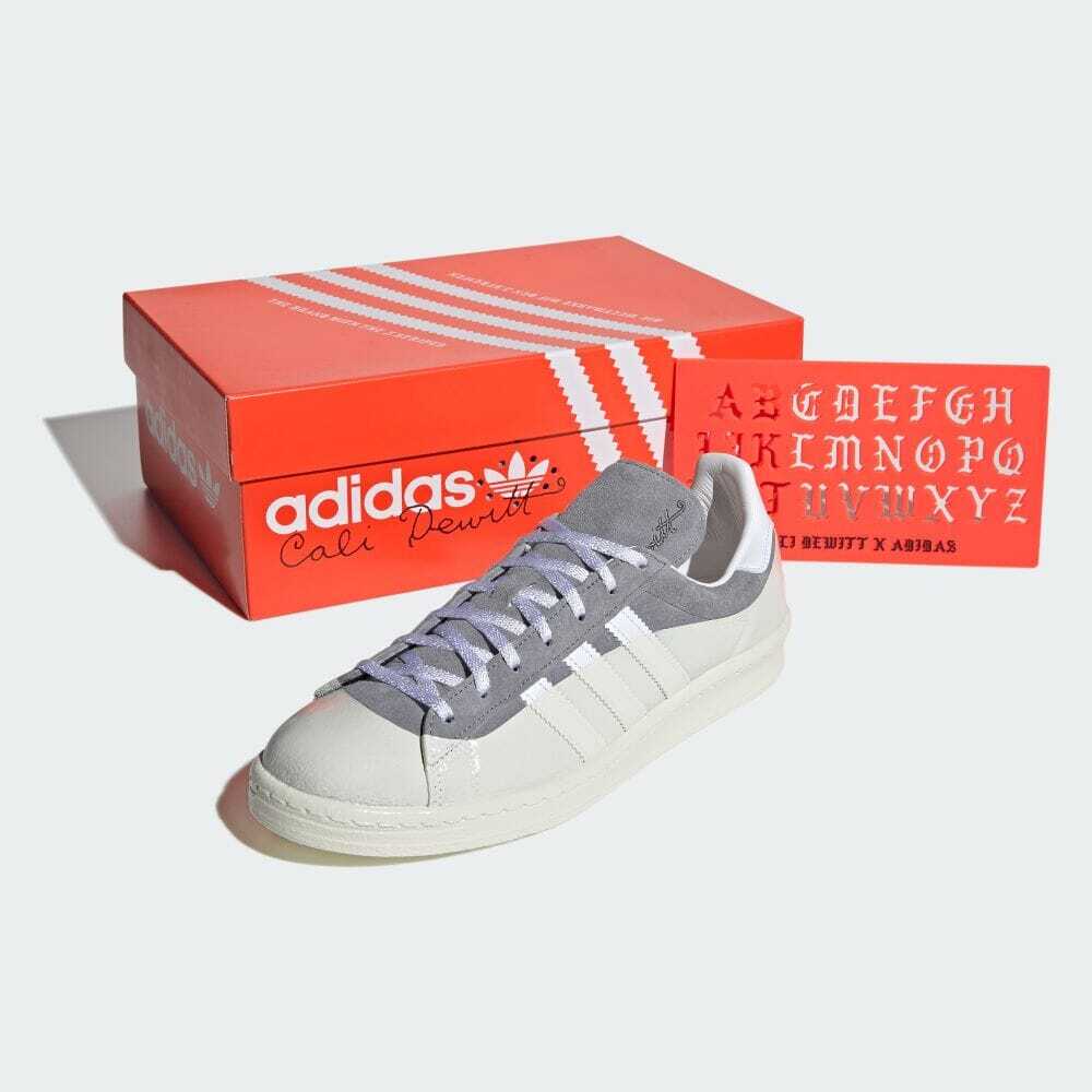 IG3137 Cali DeWitt adidas Originals Campus 80âs Grey (Men's)