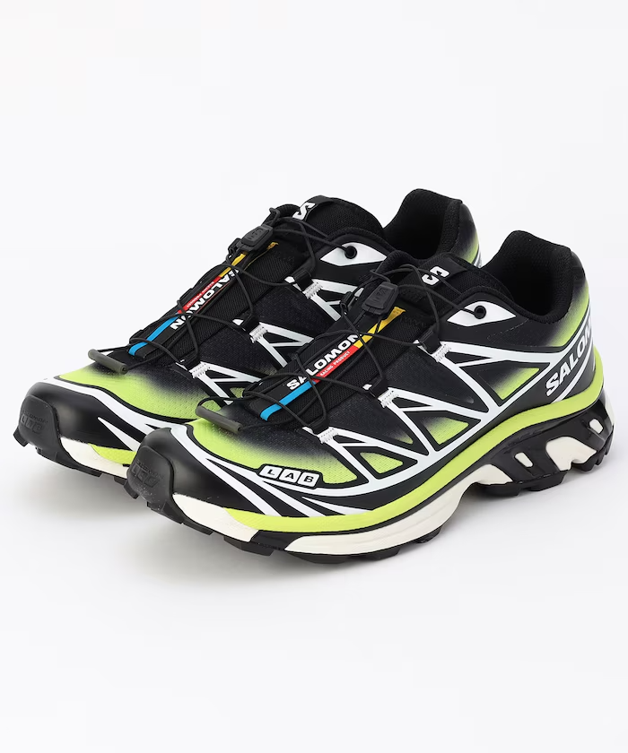 L47977400 Salomon XT-6 Skyline Black Maritime Blue Sharp Green (Men's)