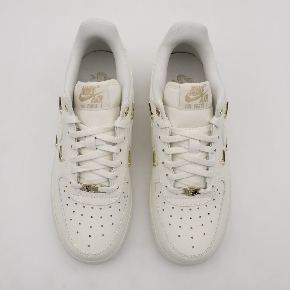 FV3654-111 Nike Women's Air Force 1 '07 LX Sail Metallic Gold (Women's)