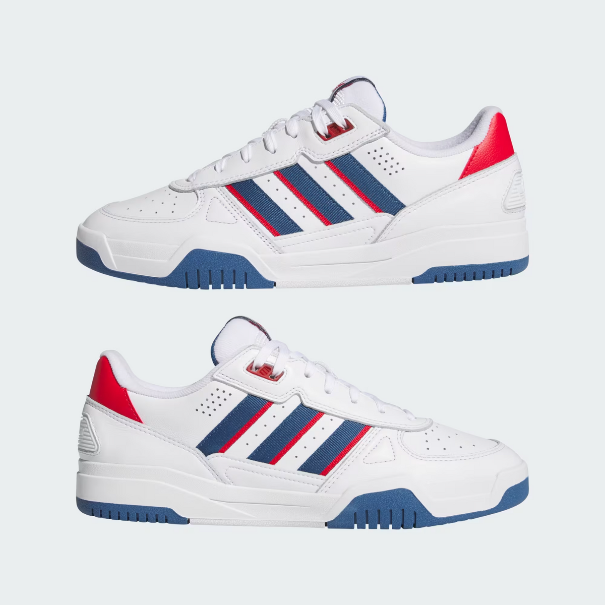 HQ4814 adidas Tekkira Cup Cloud White Dusky Petrol Better Scarlet (Men's)