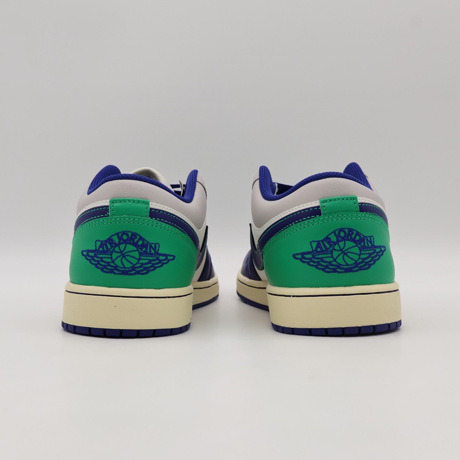 553558-147 Nike Air Jordan 1 Low Seahawks (Men's)