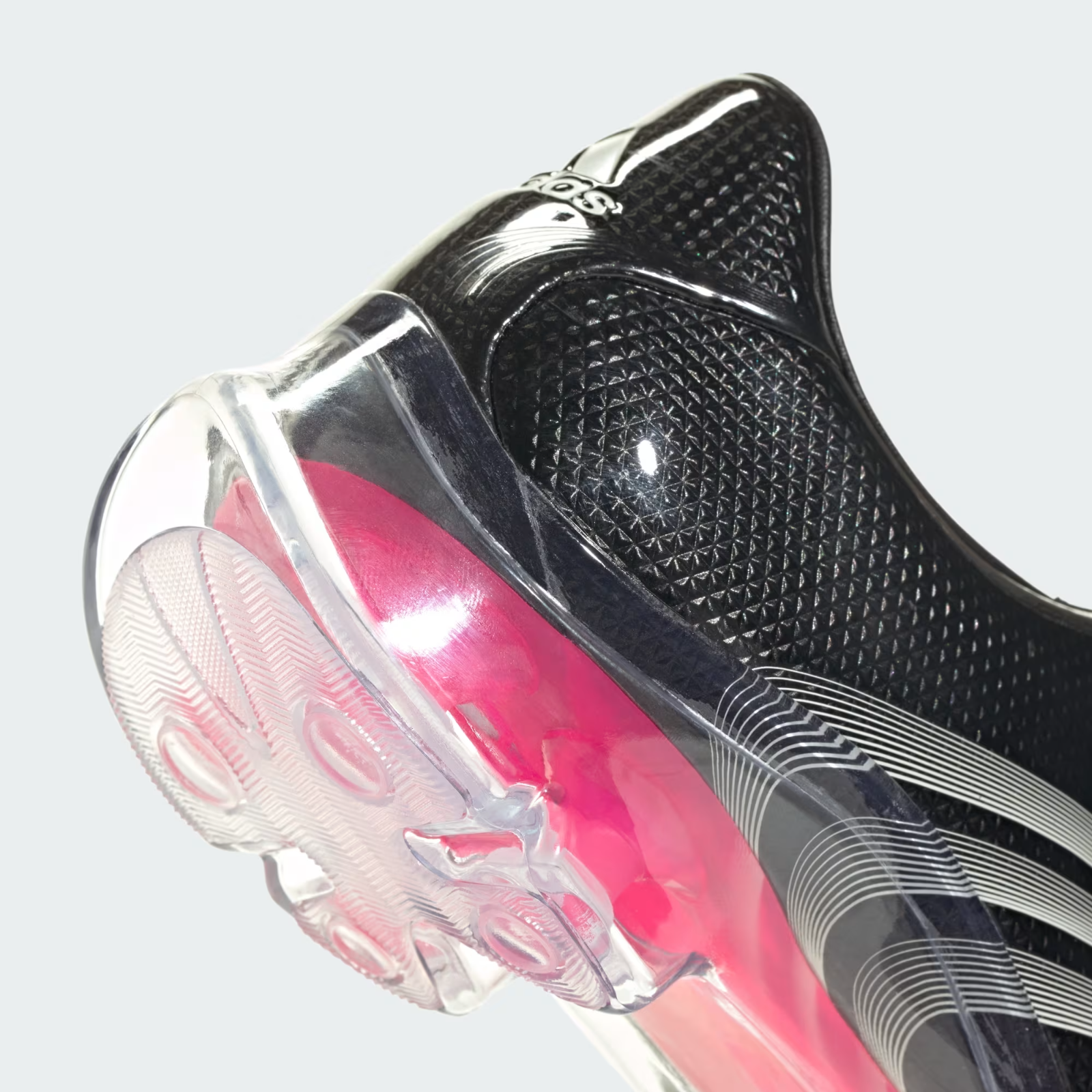 KK0908 adidas F50 Adiframe "Core Black/Zero Metalic/Lucid Pink" (Women's)