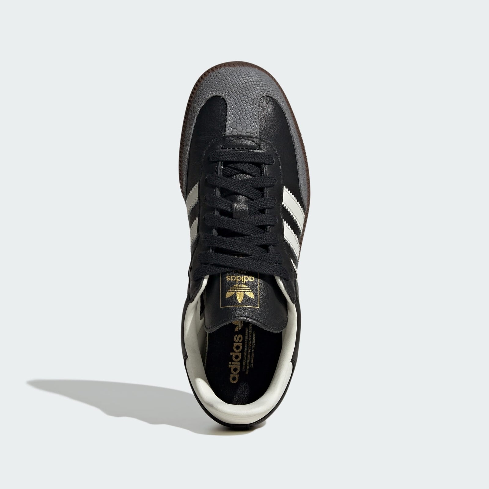 JR8165 adidas Originals Samba OG Core Black Off White Gold Metallic (Women's)