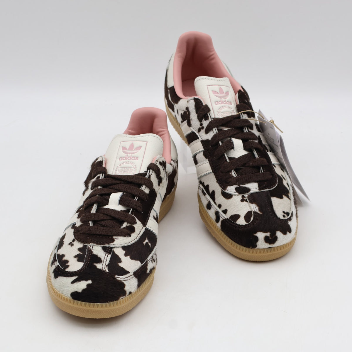 JR1256 adidas Originals Samba OG Cow Print Dark Brown (Women's)