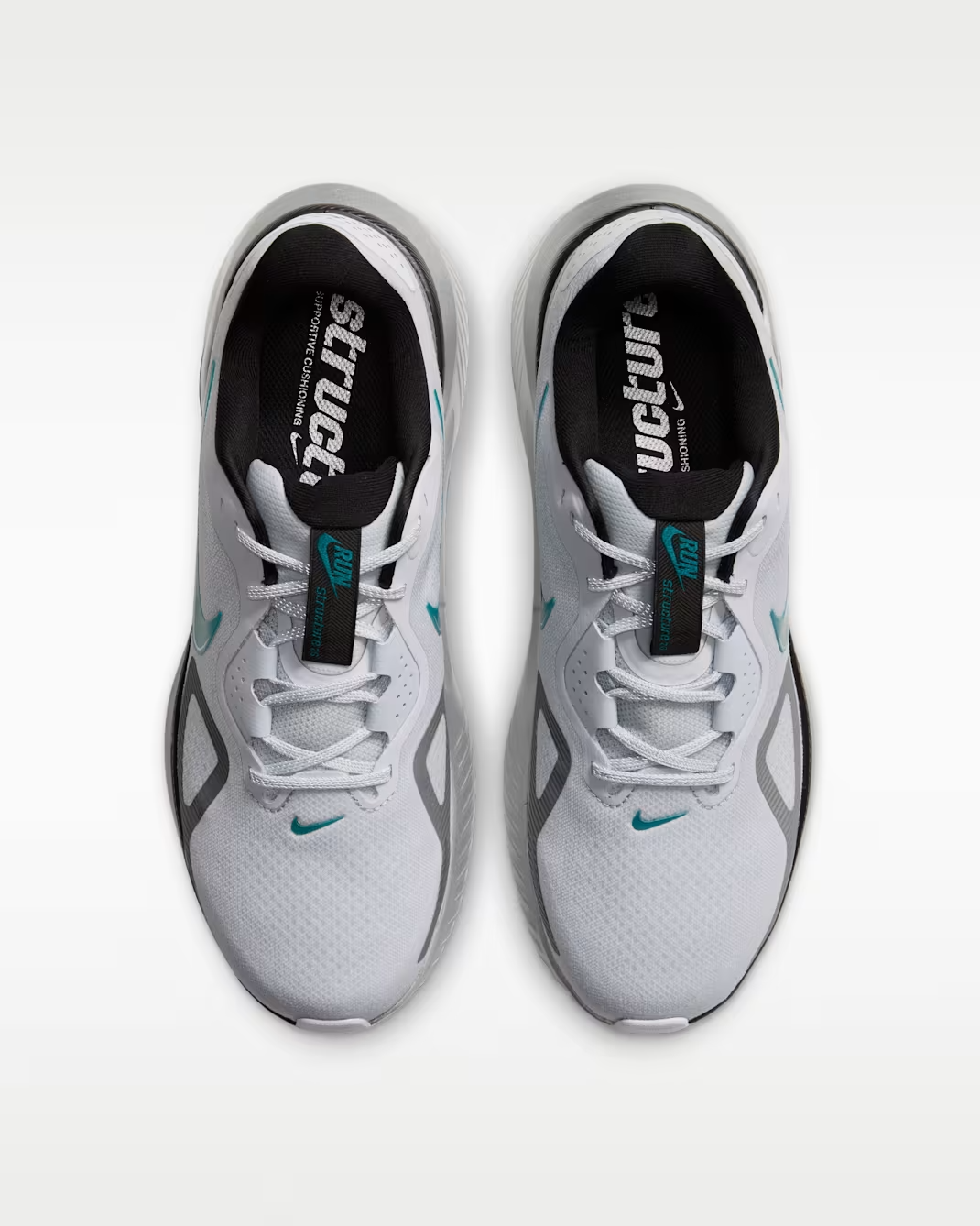IQ0457-001 Nike Structure 26 "Football Grey/Black" (Men's)
