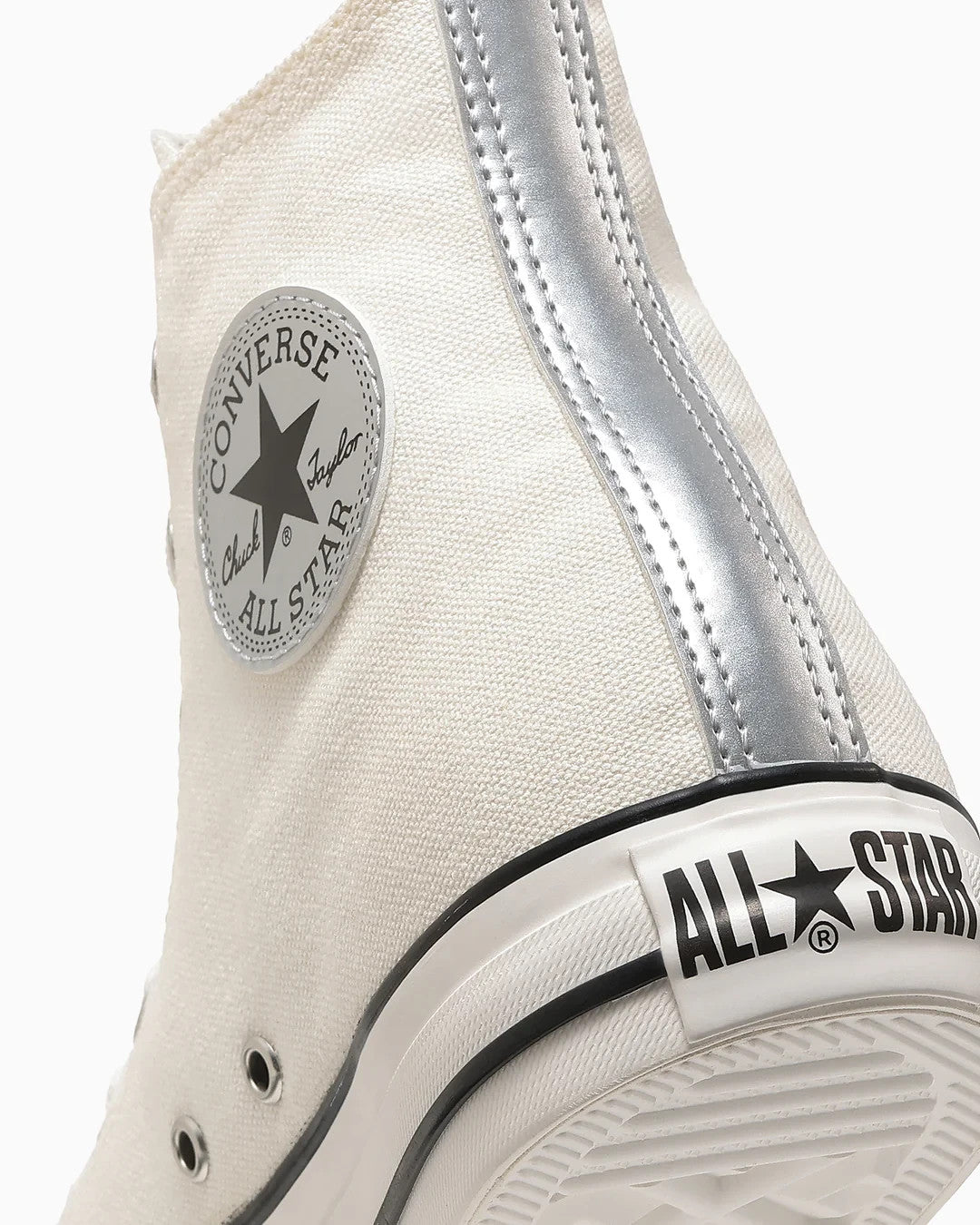 31318151 Converse All Star Silverpatch Hi White Silver (Men's)