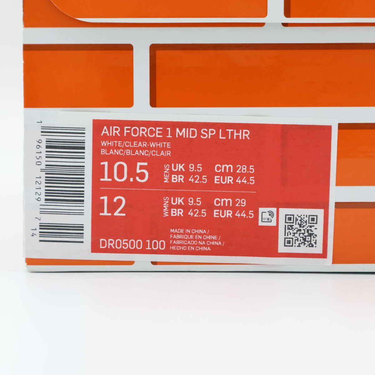 DR0500-100 Off-White Nike Air Force 1 Mid Graffiti (Men's)
