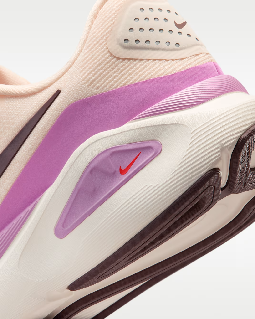 HJ1101-113 Nike Structure 26 Chalk Light Magenta Orange Pulse Tattoo (Women's)