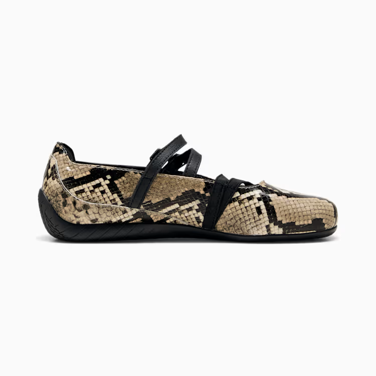 405326-01 Puma Speedcat Ballet Snake Puma Black Vapor Gray (Women's)