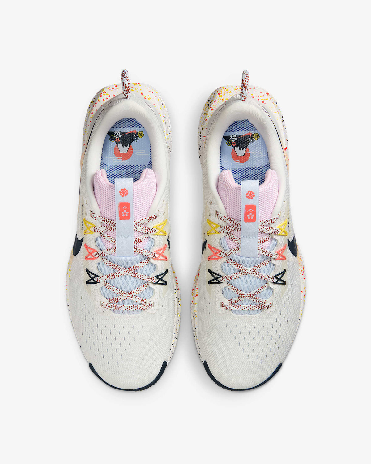 DV3865-102 Nike Pegasus Trail 5 Summit White Football Grey Pink Foam (Women's)