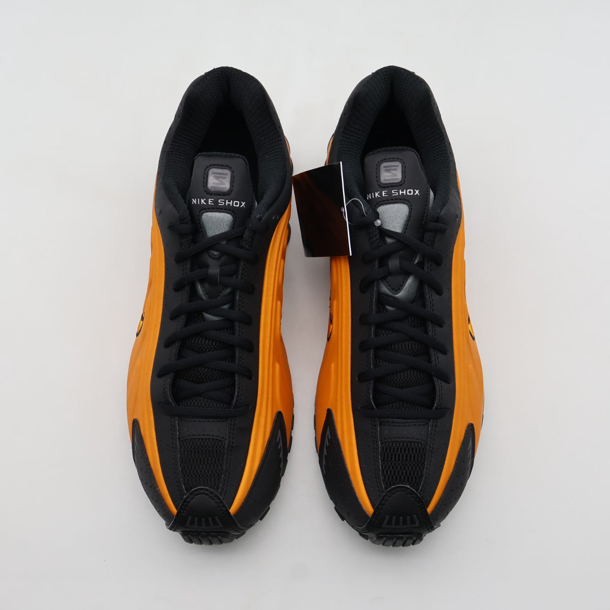 HQ1988-800 Nike Shox R4 Bright Ceramic Black Metallic Dark Grey (Men's)