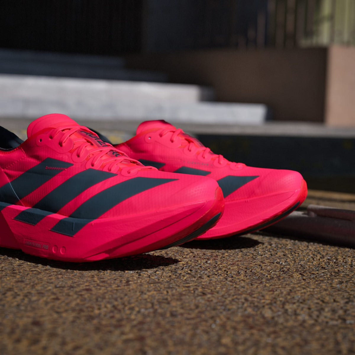 JR6368 adidas Adizero Adios Pro 4 Lucid Red Core Black Lucid Red (Men's)
