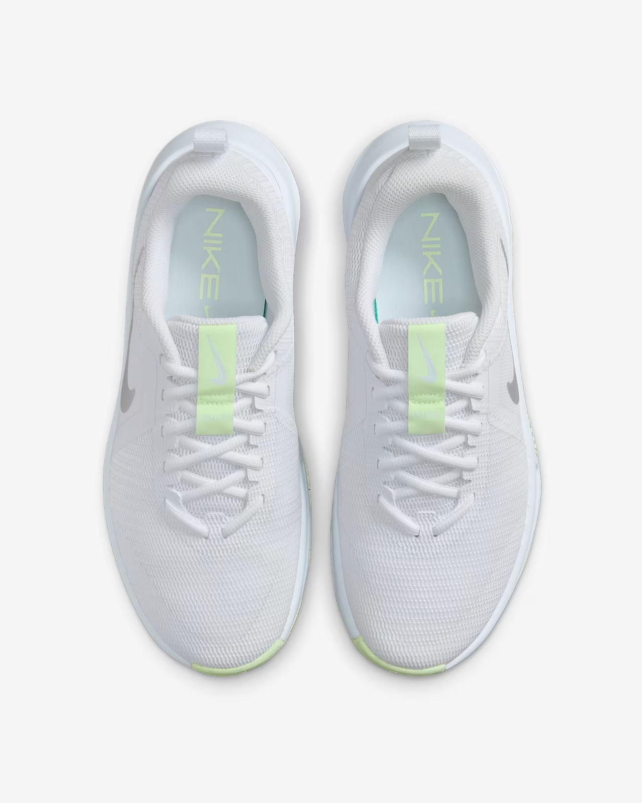FQ1830-108 Nike  MC Trainer 3 White Barely Volt Metallic Silver (Women's)