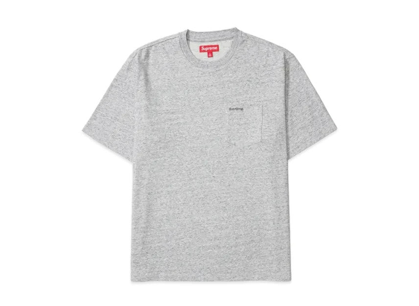 Supreme S/S Pocket Tee "Heather Grey"