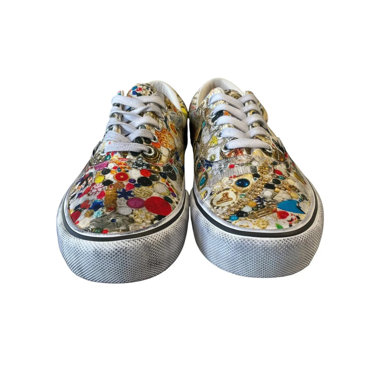 VN00110ANTR Supreme Ã Mike Kelley Ã Vans Era "White" (26SS Week8)