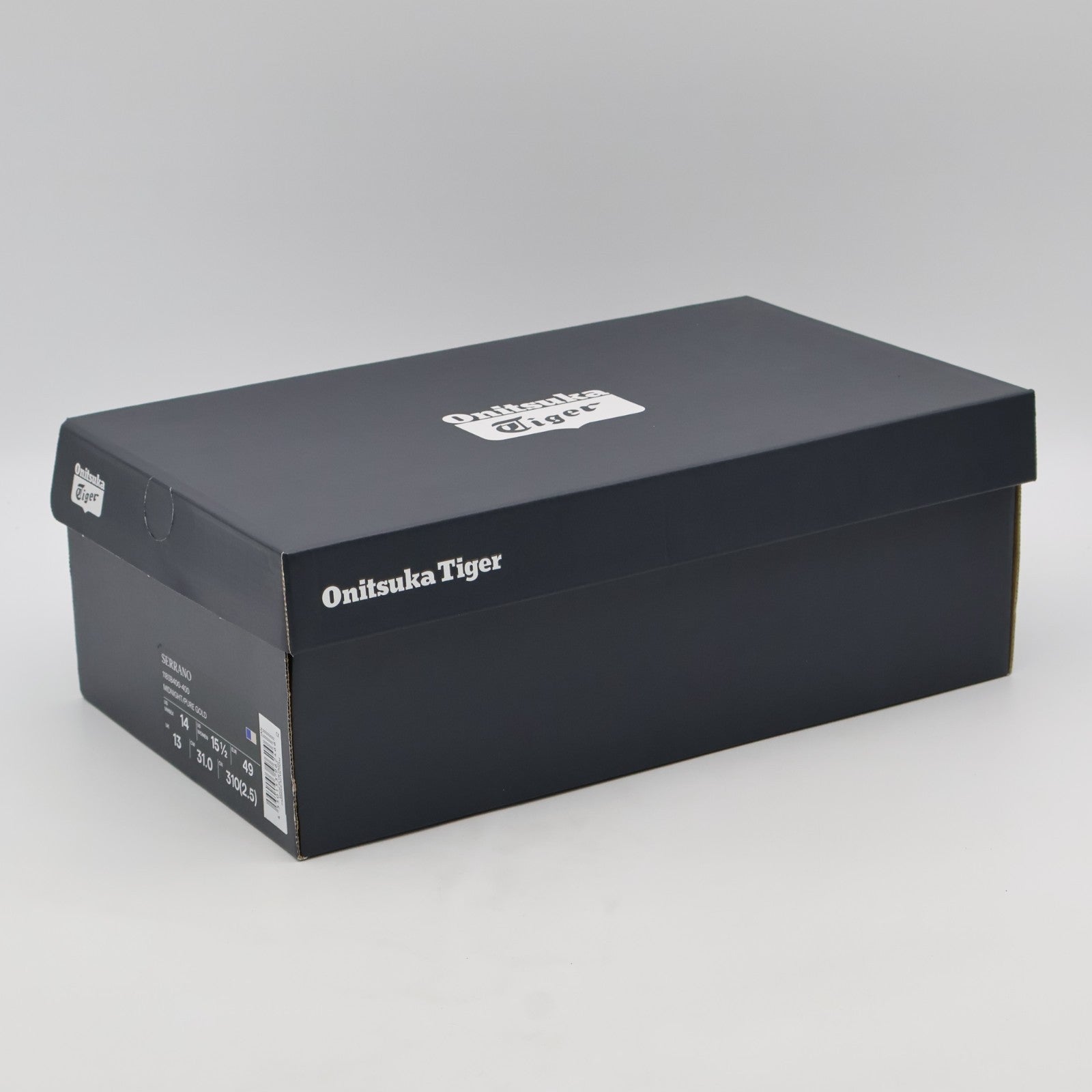 1183B400-400 Onitsuka Tiger Serrano Midnight Pure Gold (Men's)