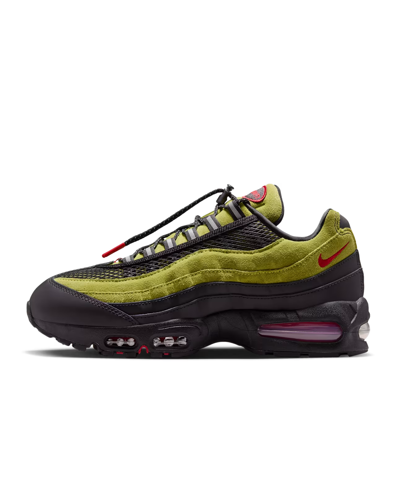 IQ6687-300 Aya Brown Ã Nike Air Max 95 "Atomic Green" (Men's)