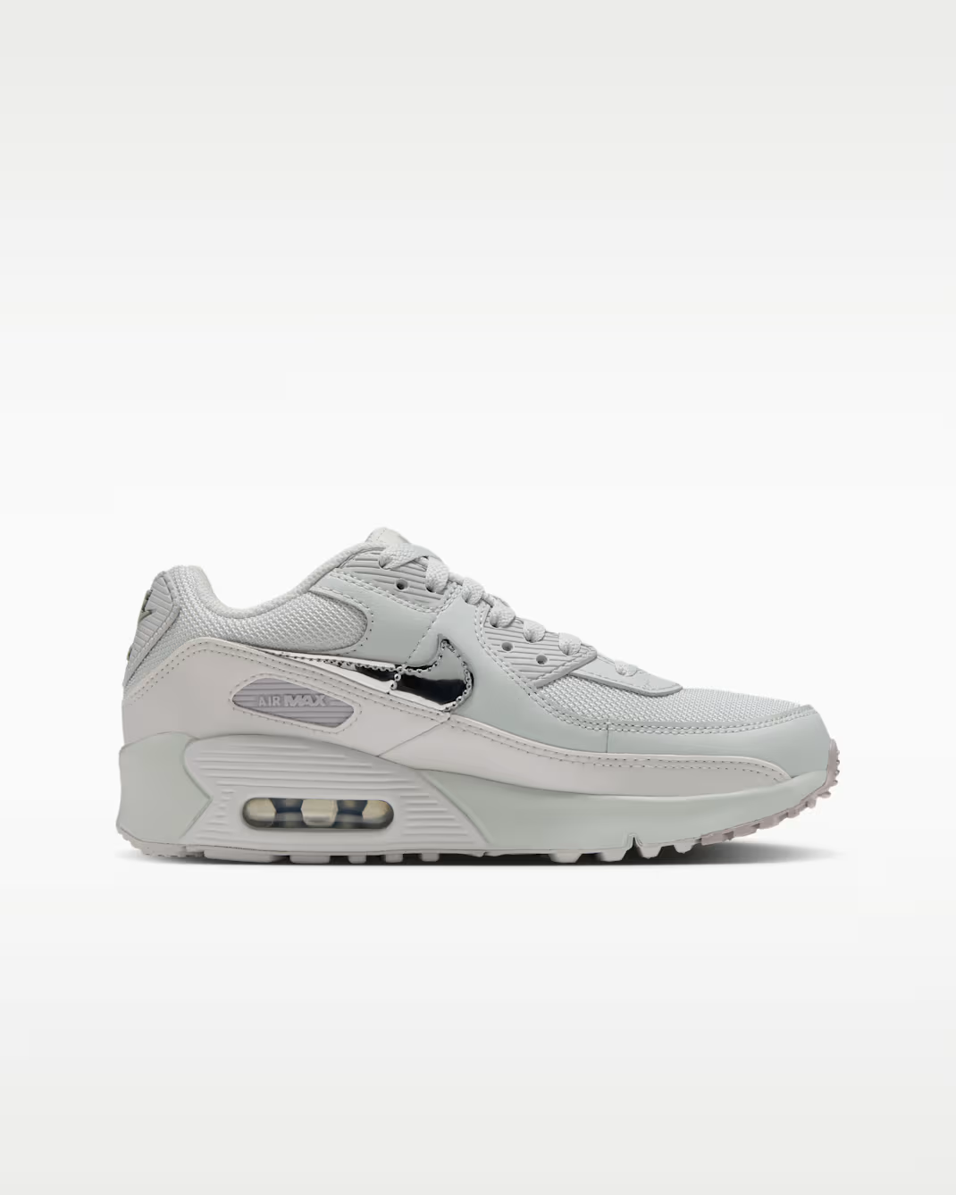 Nike GS Air Max 90 Photon Dust/Vast Grey/Silver Lilac/Metallic Silver