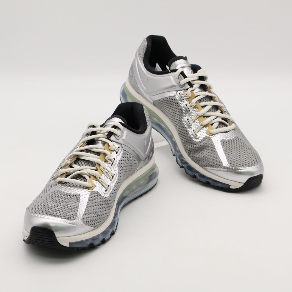 HJ7901-095 Nike Air Max 2013 Silver Metallic Pewter Metallic Gold Phantom (Men's