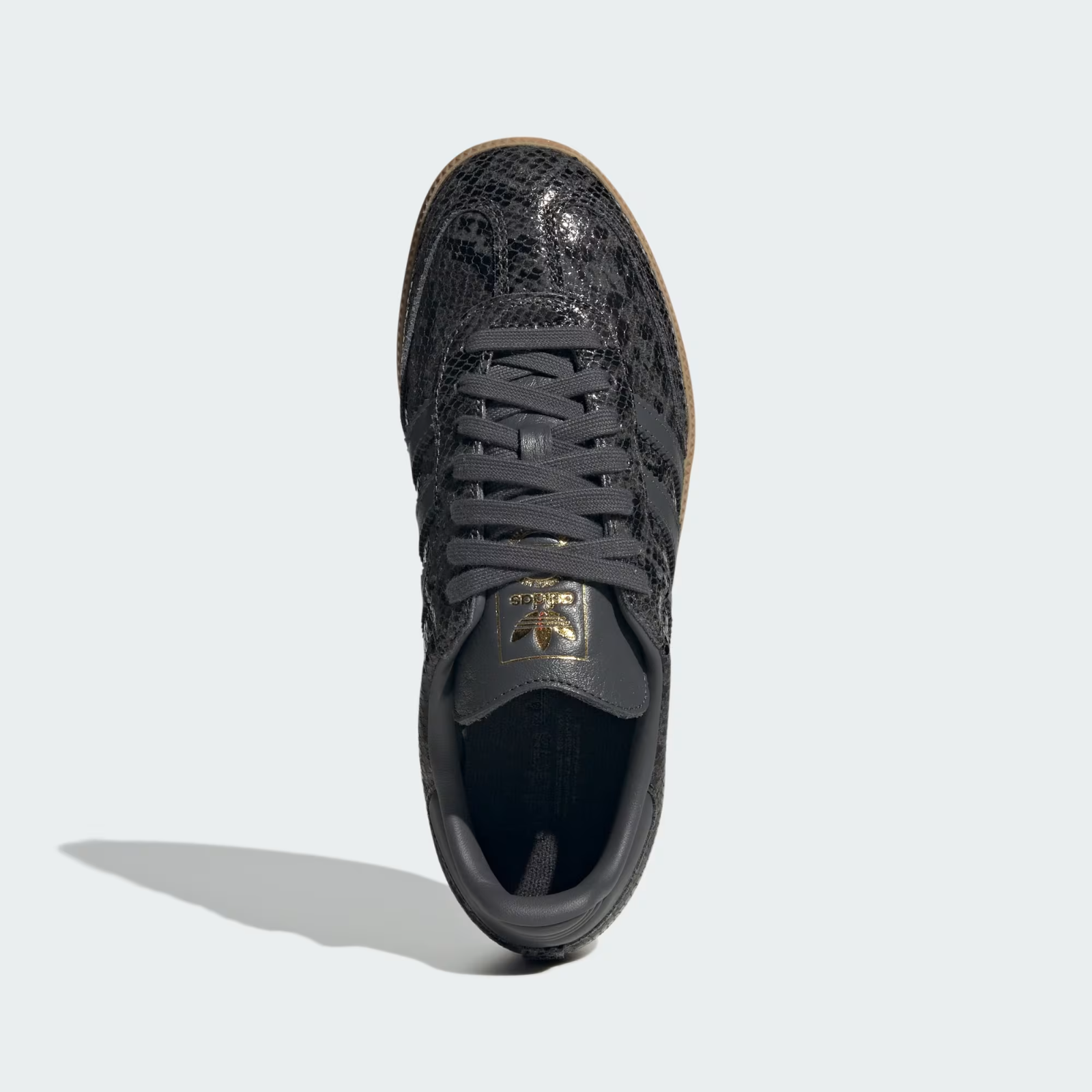JQ3532 adidas Originals Samba OG Snakeskin Core Black Grey Six Gum (Men's)