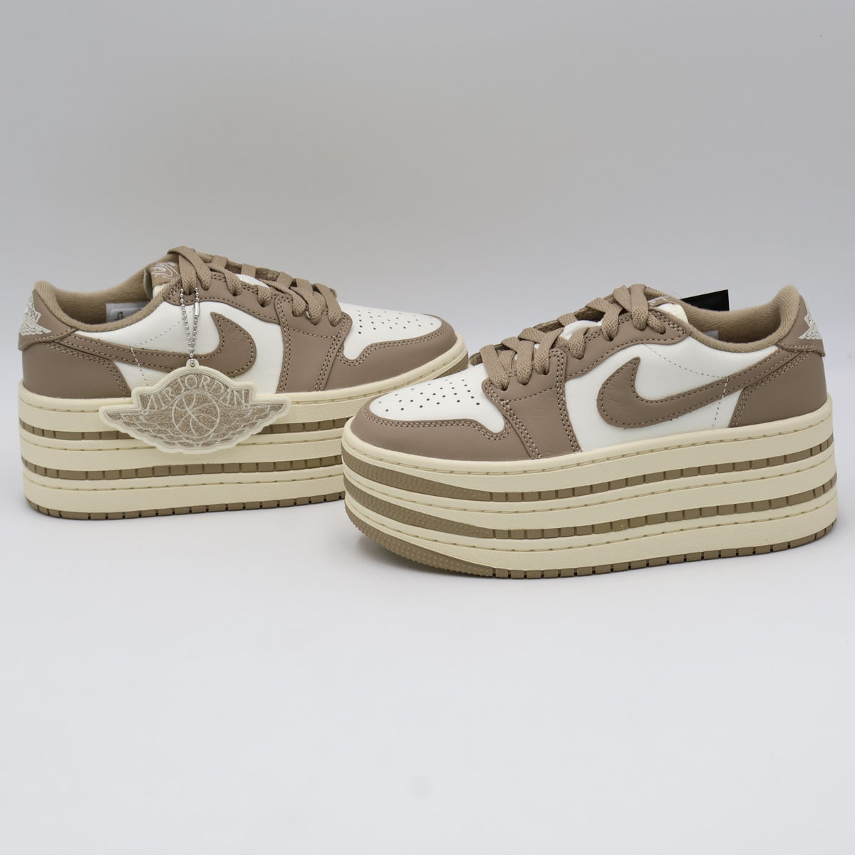 HV8288-200 Nike Air Jordan 1 Triple Stack "Khaki" (Women's)