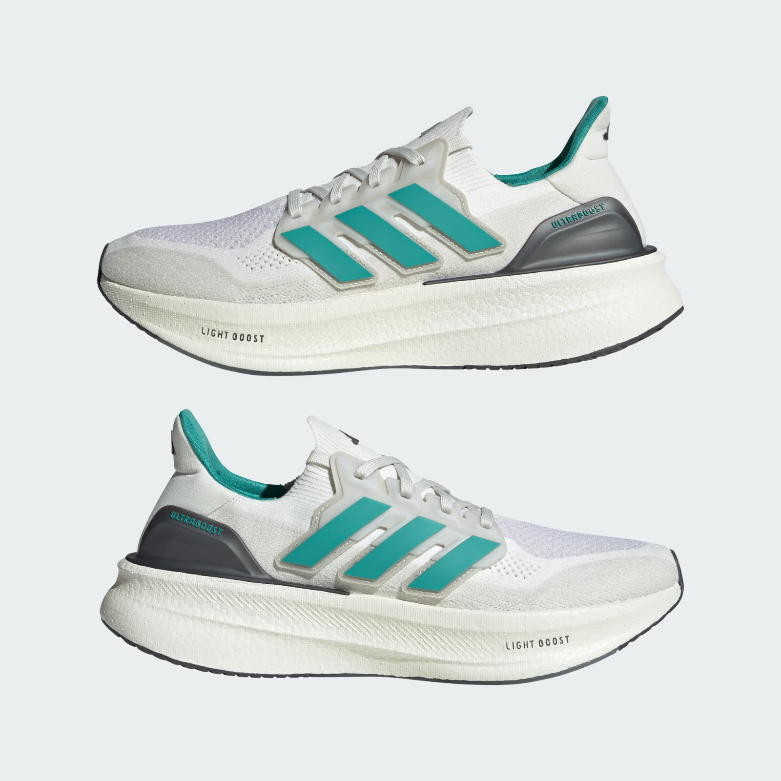 JQ2903 adidas Ultraboost 5 Orbit Grey  Pure Teal  Grey Six (Men's)