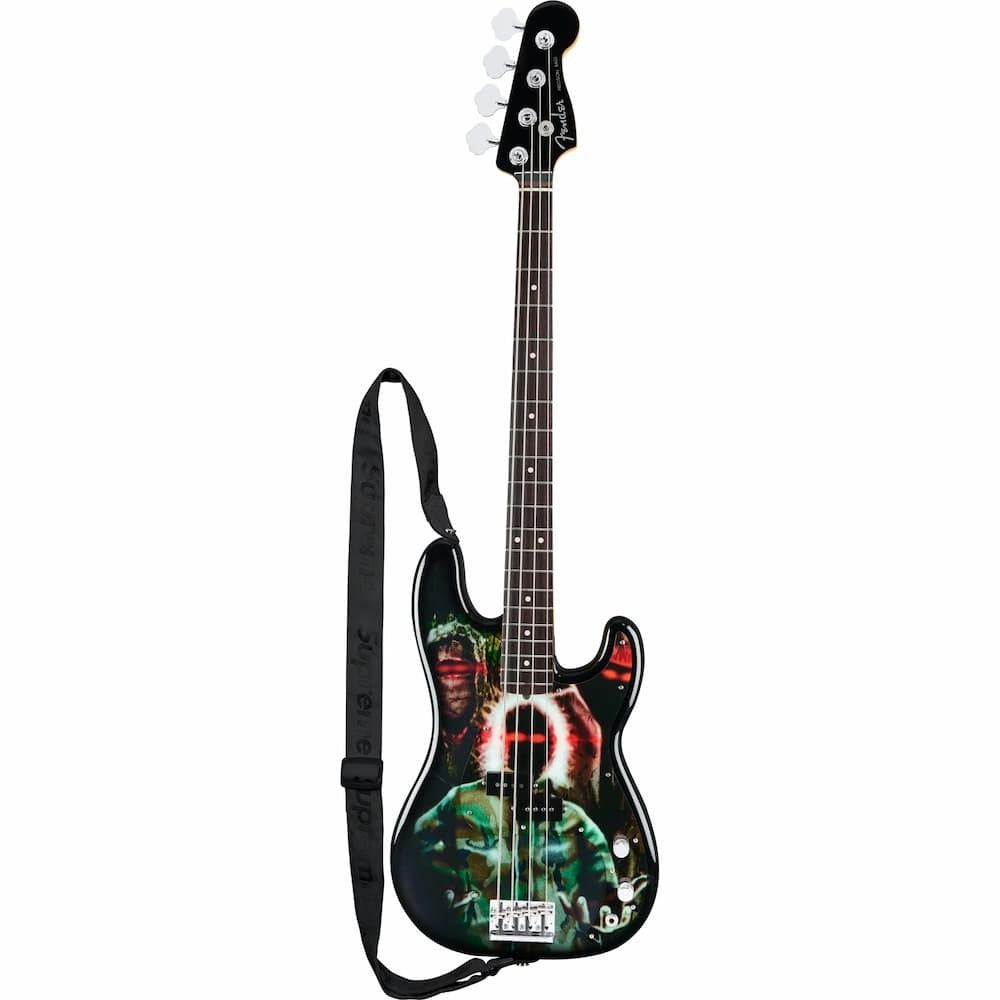 Supreme Fender American Professional II Precision Bass Multicolor