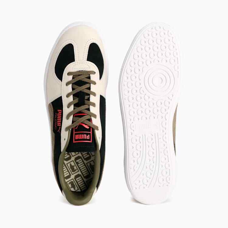 403448-01 Scye Puma Palermo Puma Black Vapor Gray (Men's)