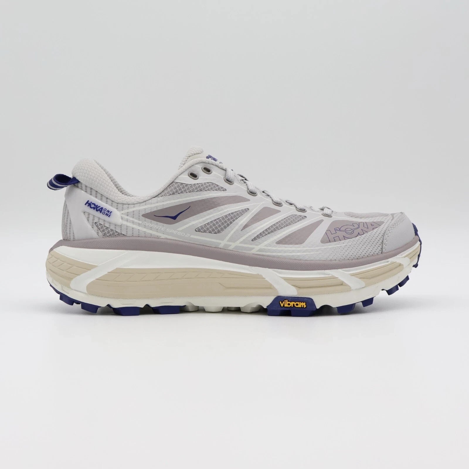 Size 10 - 1126851-OPR Hoka One One HOKA Mafate Speed 2 Oat Milk Vaporous (Men's)
