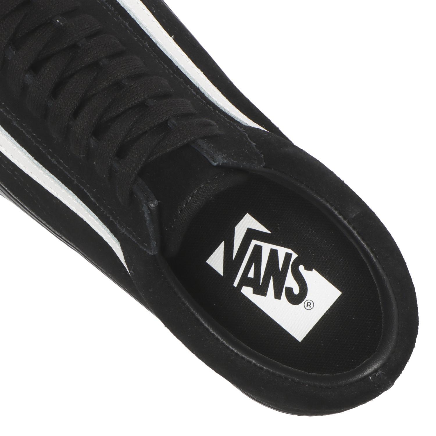 VN000D56B8C Vans LX Old Skool Suede Black Black White (Men's)