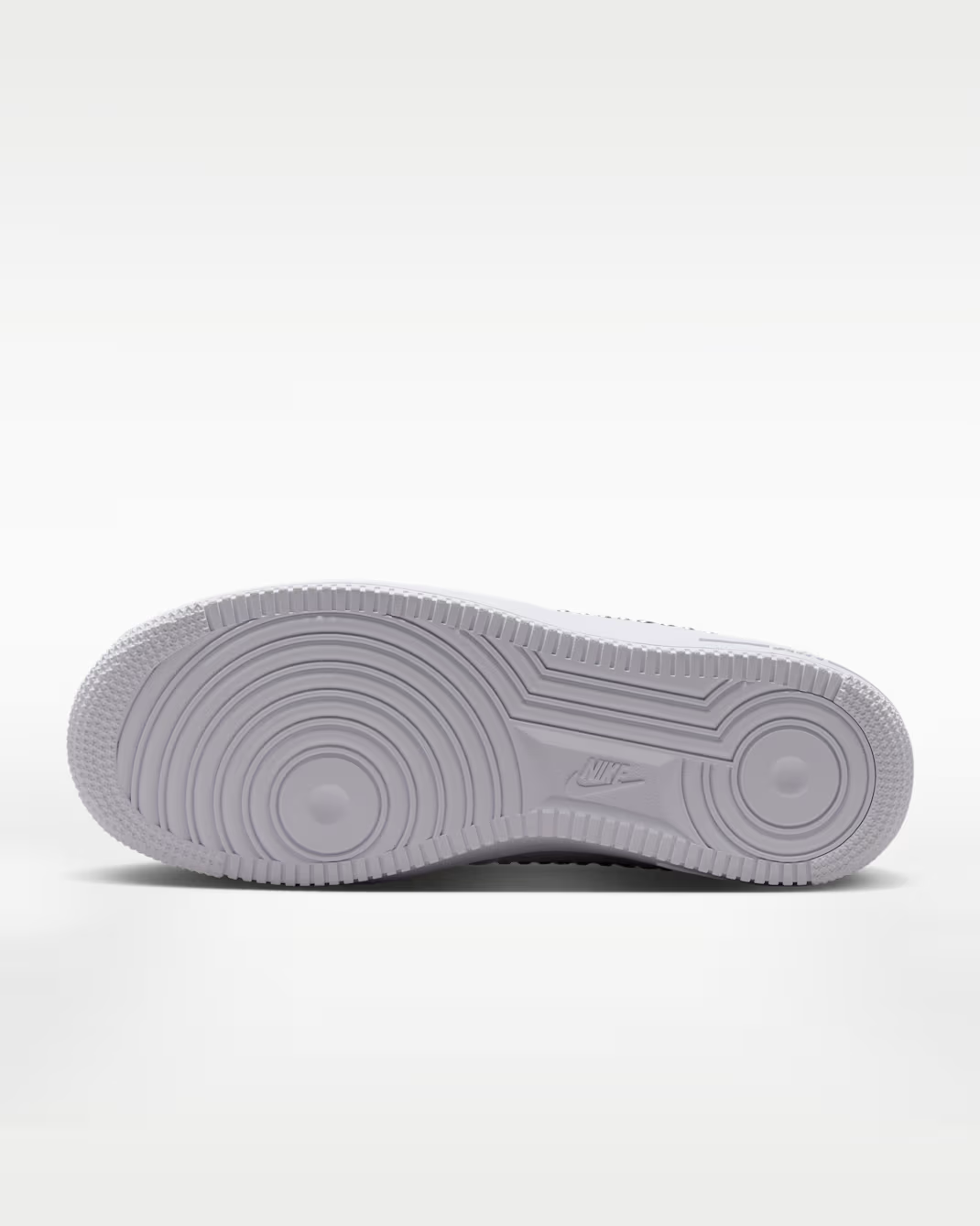 IW1234-100 Nike Air Force 1 '07 LV8 "Triple White/Metallic Silver" (Women's)