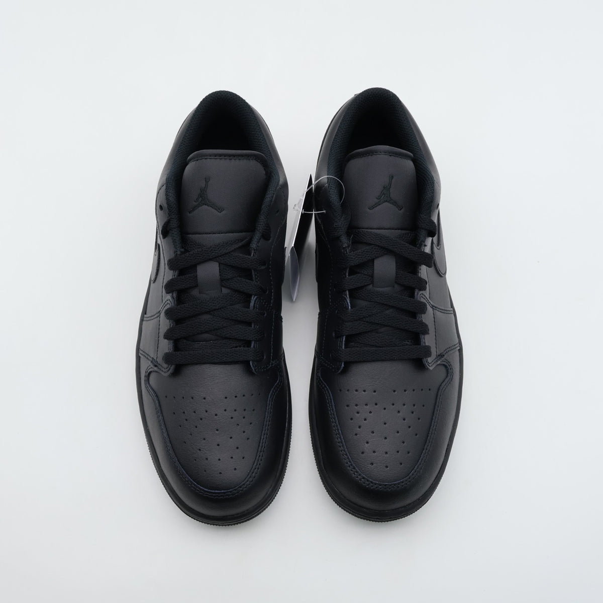 553558-093 Nike Air Jordan 1 Low Triple Black (Men's)