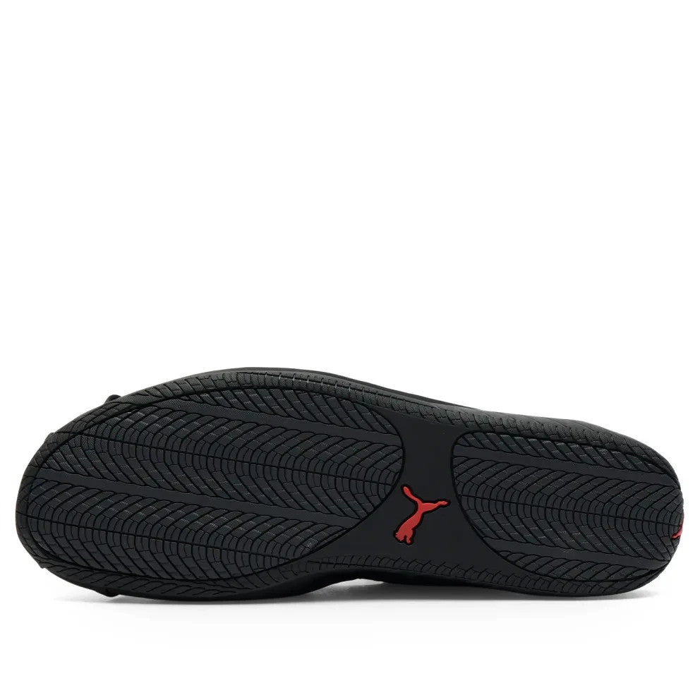 409911-02 Puma Speedcat Mule Satin "PUMA Black/For All Time Red" (Women's)