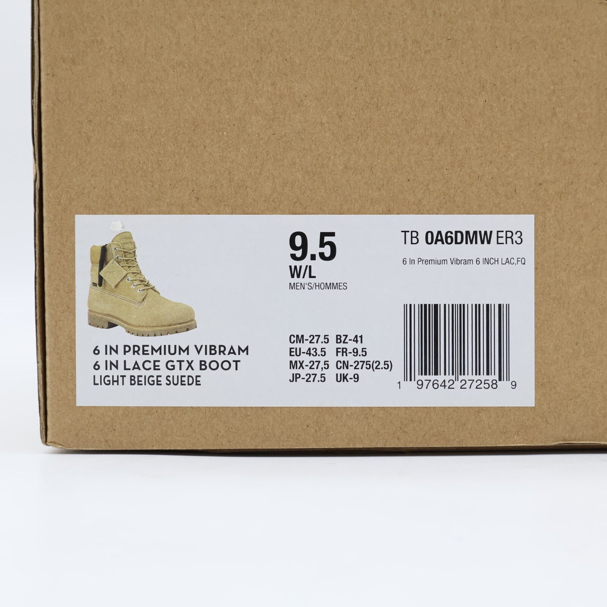 TB0A6DMWER3 nonnative Timberland 6inch Premium Boot Vibram GORE-TEX (Men's)