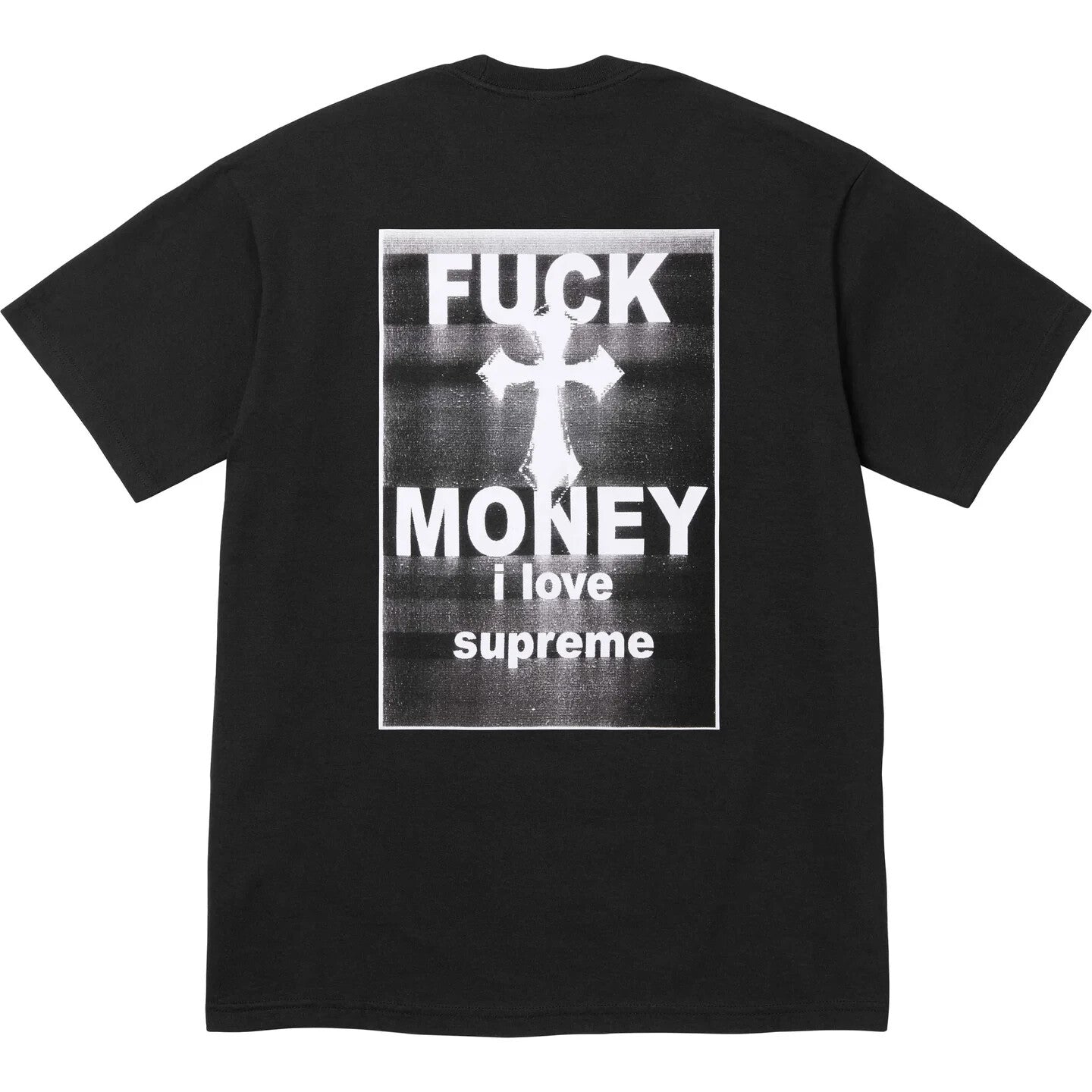 Supreme F*ck Money Tee Black