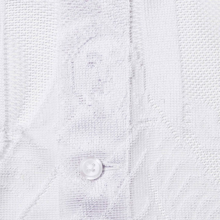 Supreme Last Supper Lace S/S Shirt White